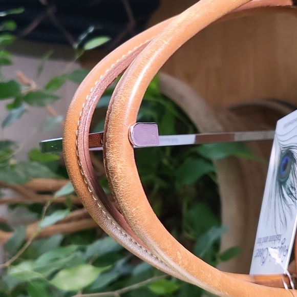 Long Champ Vintage Leather Trim Tote With COA - Picture 11 of 16